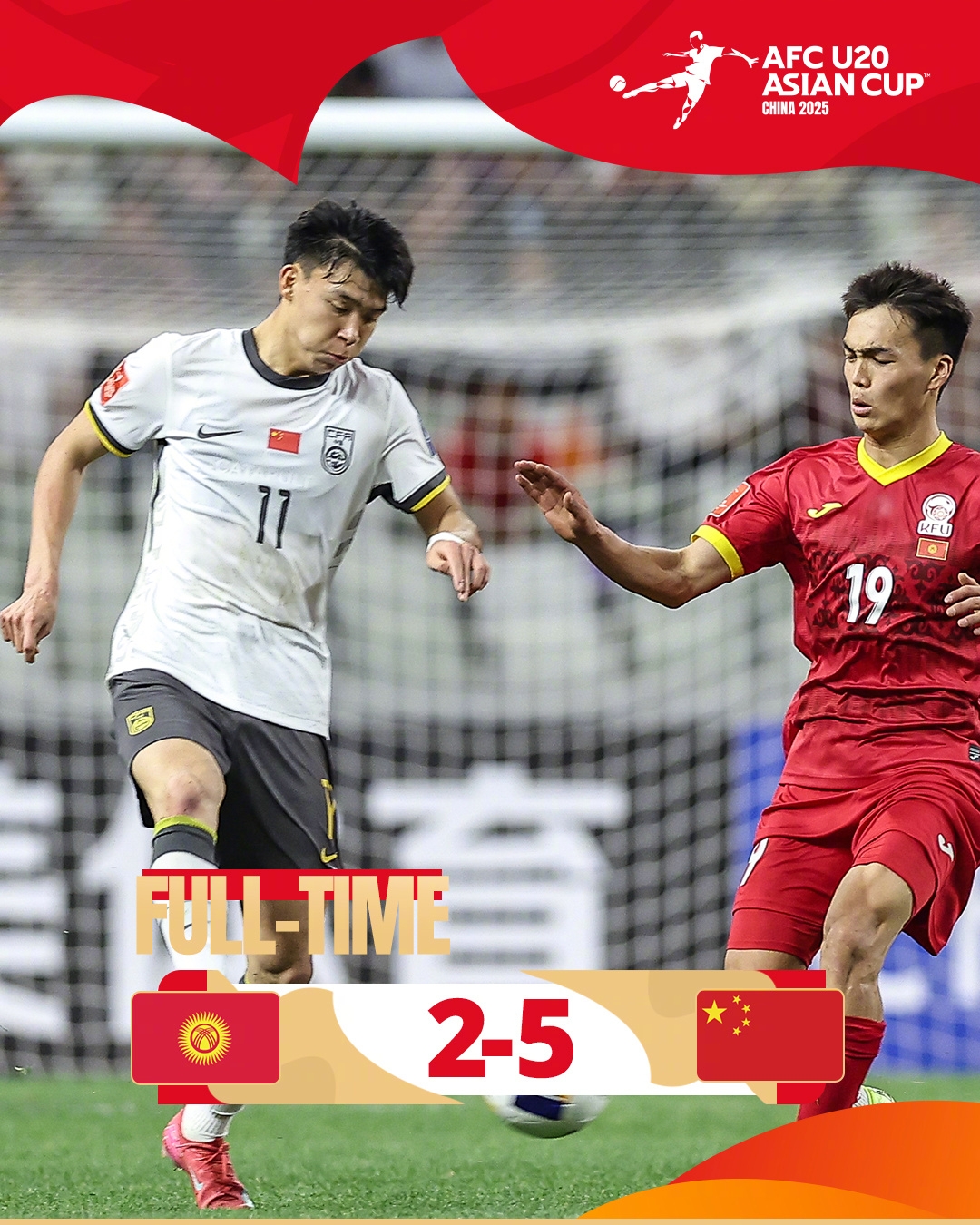 上次还是08年!U20国青5-2大胜,创队史近8届U20亚洲杯最大比分